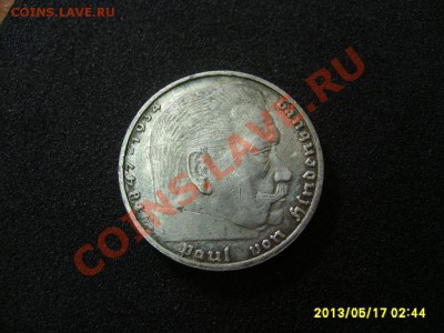 ГЕРМАНИЯ, 2 МАРКИ 1937 Е (ГИНДЕБУРГ)!!до 18.05.2013 - S6000794.JPG