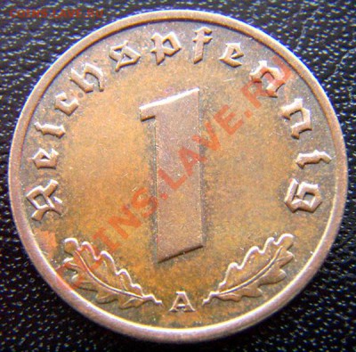 Германия (3 Рейх)_1 рейхспфенниг 1937(А); до 16.05_22.16мск - 5351