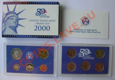 Пруф набор US Mint 2000. 22.05.2013 22.00 - 2000_1