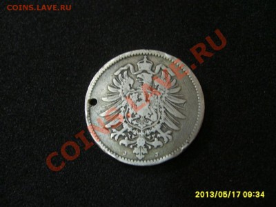ГЕРМАНСКАЯ ИМПЕРИЯ: 1 МАРКА 1876 J ,Ag !до 18.05.2013 - S6000853.JPG