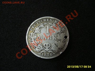 ГЕРМАНСКАЯ ИМПЕРИЯ: 1 МАРКА 1876 J ,Ag !до 18.05.2013 - S6000852.JPG
