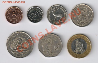 МАВРИКИЙ - 7 монет до 22.05.2013г 21-00 - 1 МАВРИКИЙ - 7 монет 001
