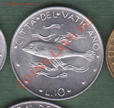 Ватикан, 10 Лир 1974 (19.05) - 13