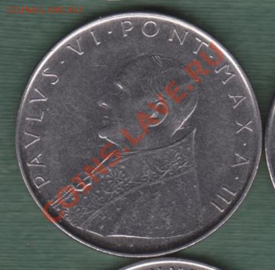 Ватикан, 100  Лир 1965 (19.05) - 18