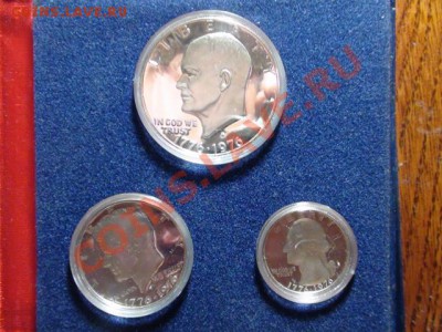 Набор монет США .серебро 400 .ПРУФ в футляре (ПРОДАЖА) - DSC00647.JPG