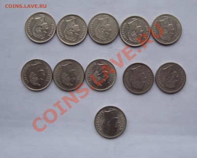 25 сентаво Венесуэла 1965,78,87,89,90г.(50шт) до22.05 22-22 - 222 005.JPG