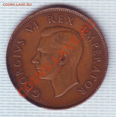 Брит.Юж.Африка.Пенни.1946.Георг 6. до 23 мая - 19460014.JPG