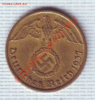 Третий Рейх.10 Пфеннигов.1937.D. до 24 Мая - 19370010.JPG