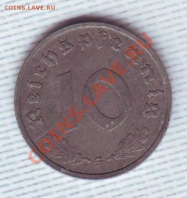 Третий Рейх.10 Пфеннигов.1940.G. до 24 Мая - 19400015.JPG