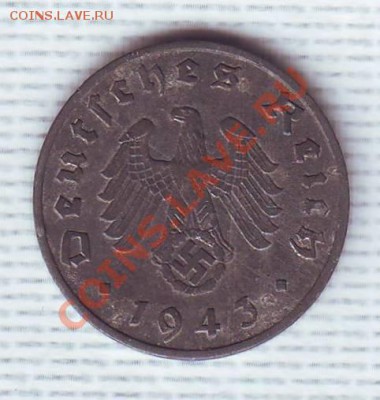 Третий Рейх.Пфенниг.1943.А. до 24 мая - 1943 а.JPG
