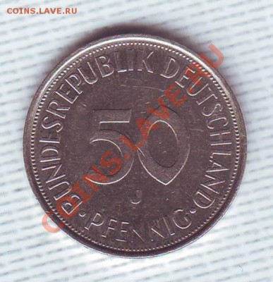 ФРГ.50 Пфеннигов.1972. J. до 24 мая - 1972 j0001.JPG
