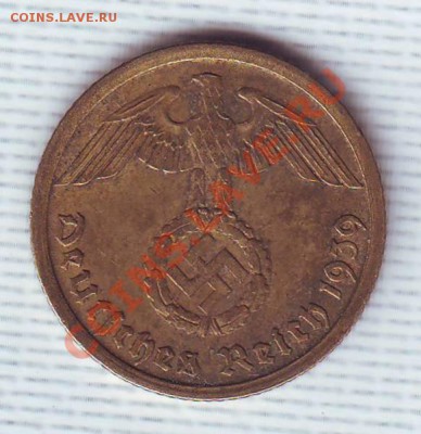 Третий Рейх.10 Пфеннигов.1939.А. до 24 Мая - 1939 а.JPG