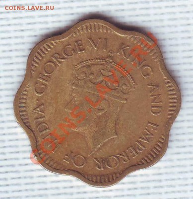 Брит.Цейлон.10 Центов.1944. до 24 мая - 19440014.JPG
