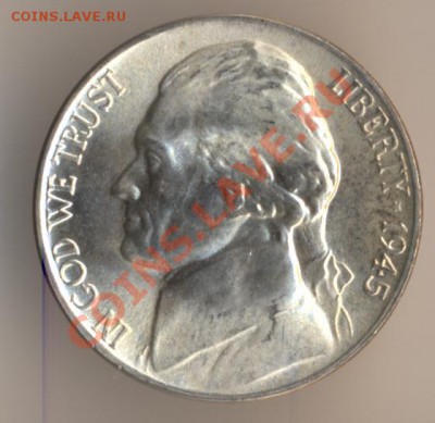 Американская мелочь (5 cents 1944 Dime 1961 Quarter 1963-64) - 46