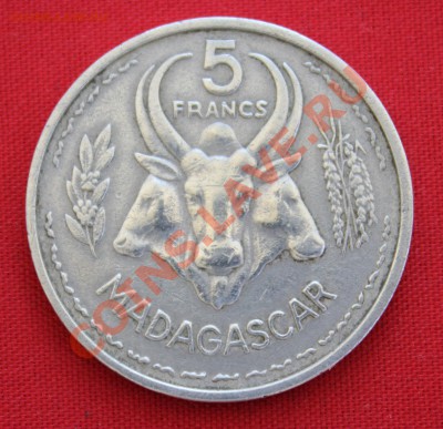ФРАНЦУЗСКИЙ МАДАГАСКАР 5 франков 1953г. до 25.05.13г.в 22-00 - IMG_6304.JPG