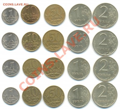 1999г 2р,1р,50к,10,1к М и СП по две погодовки до 23.05.2013г - 1999г