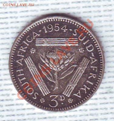 Брит.Юж.Африка.3 Пенса.1954. до 25 Мая - 19540007.JPG