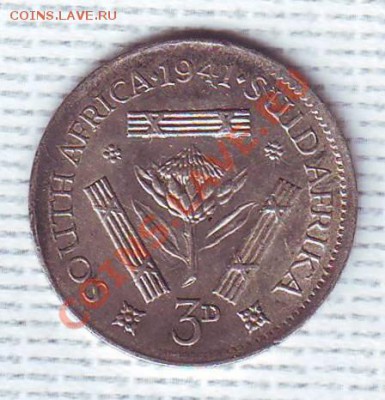 Ag.Брит.Юж.Африка.3 Пенса.1941.Георг 6. до 25 Мая - 19410029.JPG