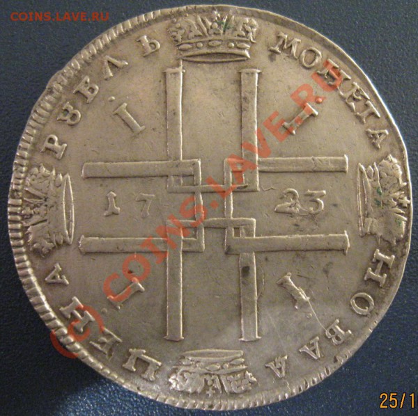 помогите оценить рубли - 1723-1