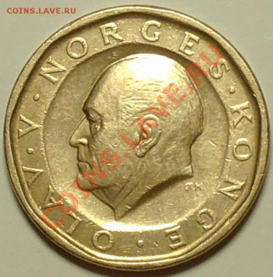 НОРВЕГИЯ - 10 крон 1985 - до 25 мая - 267