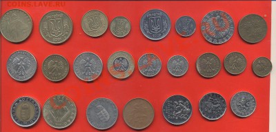 24 монеты стран Центр. и В. Европы-до 23 мая, 22 ч. - A-may13_EEurope_b