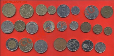 24 монеты стран Центр. и В. Европы-до 23 мая, 22 ч. - A-may13_EEurope_a