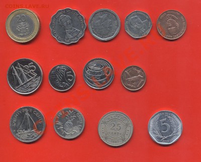 13 монет стран Кариб без повтора— до 23 мая, 22:00 мск - A_cariby_a