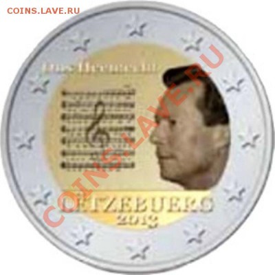 Юбилейные и памятные 2 евро 2011 - ... гг - Люксембург_2013_Национальный гимн