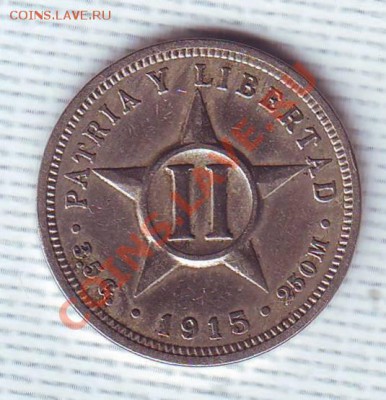 Куба.2 Сентаво.1915. до 26 мая - 19150003.JPG