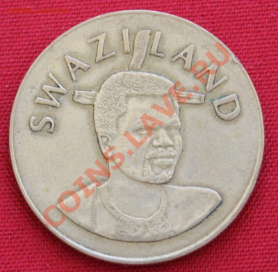 СВАЗИЛЕНД 5 emalangeni 2008г. ЛЕВ и СЛОН до 26.05.13г. - IMG_6373.JPG