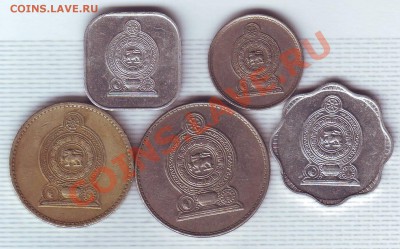 5 Монет Шри Ланка. до 26 Мая - шри ланка0001.JPG