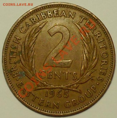 БРИТАНСКИЕ КАРИБЫ - 2 цента 1965 - до 26 мая - 278