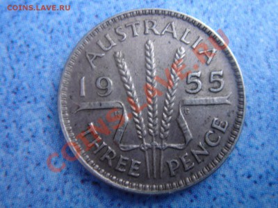 Австралия: Ag-925 3 пенса 1955 Елизавета 2 до 24.05 22 - Австралия 3 пенса 1955-1.JPG