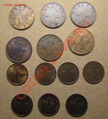 Швейцария, 1 и 2 раппена, 1949-1970 - IMG_6181.JPG