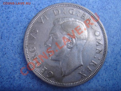 2 кроны 1941 Георг 6 до 24.05 22-0 - Полукрона 1941-2.JPG