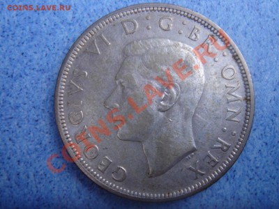 2 кроны 1938 Георг 6 до 24.05 22-0 - Полукрона 1938-2.JPG