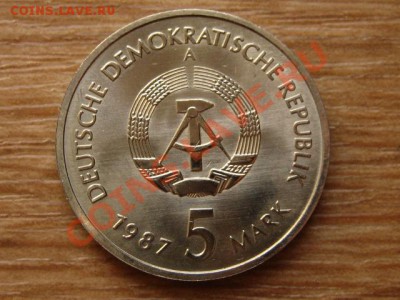 ГДР 5 марок 1987 Николай  до 25.05.13 в 13.00 М - IMG_2546