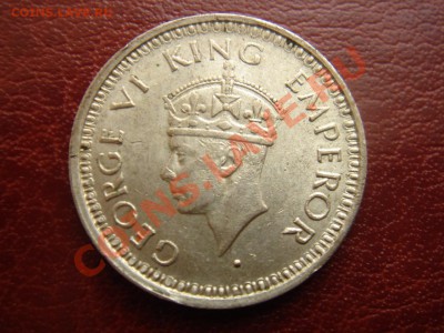 4 рупии 1943 Георг 6 до 19.04.13 22-00 - Индия четверть 1943-2.JPG