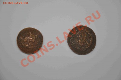Царская монета перечекан 1765 года. - Изображение 060