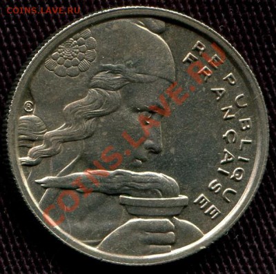 ФРАНЦИЯ - 100 франков 1955 - до 29 мая - 453