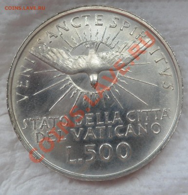 Ватикан 500лир 1963г Ag "Вакантный престол" 28.05.13 в 23:00 - SAM_1279.JPG