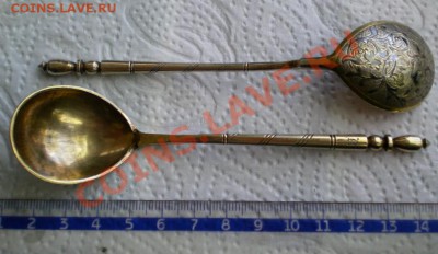 Столовые ложки Серебро,Позолота 1866г - 2012-04-17_141644