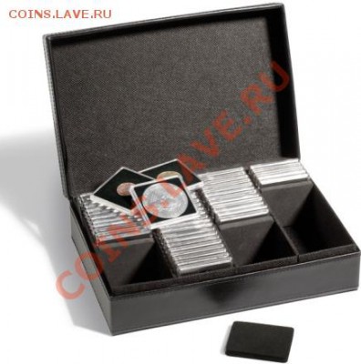 Бокс PMK100QS для монет в холдерах и капсулах Quadrum. Производство Leuchtturm – 950 руб. - 972141