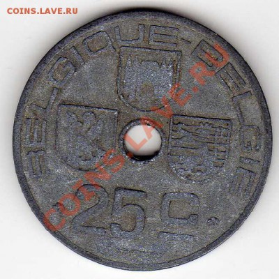 БЕЛЬГИЯ 25 САНТИМОВ 1943 ДО 30.05.13 В 22.00МСК (5202) - img082
