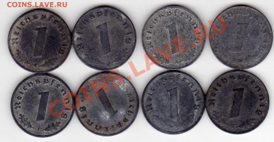 ГЕРМАНИЯ ПФЕННИГИ 1941-43 (8ШТ.) 30.05.13 В 22.00МСК (5202) - img090