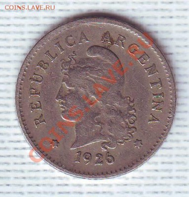 Аргентина.10 Сентаво.1926. до 29 Мая - 19260004.JPG