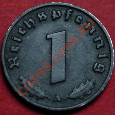 Германия	1 пфенниг	1943г. - до 28.05.2013 в 23-00 - DSC_0271.JPG