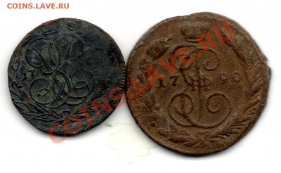 деньга 1759 и копейка 1790 ем - img027