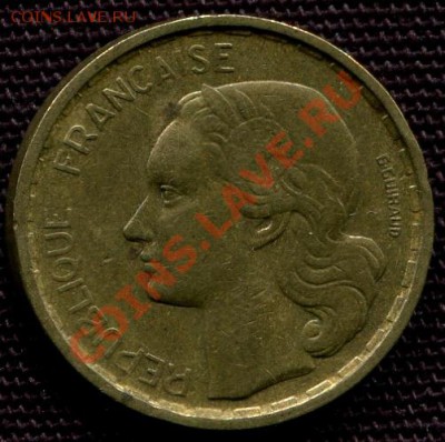 ФРАНЦИЯ - 10 франков 1951 - до 31 мая - 553
