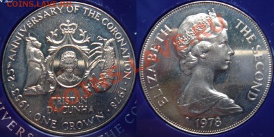 Тристан да Кунья: Крона-Шайба 1978 UNC в коробке до 30.05 22 - Тристан крона 1978-2.JPG